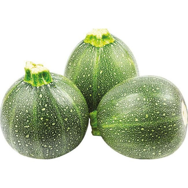 COURGETTE VERTE RONDE 3KG (8PCS)